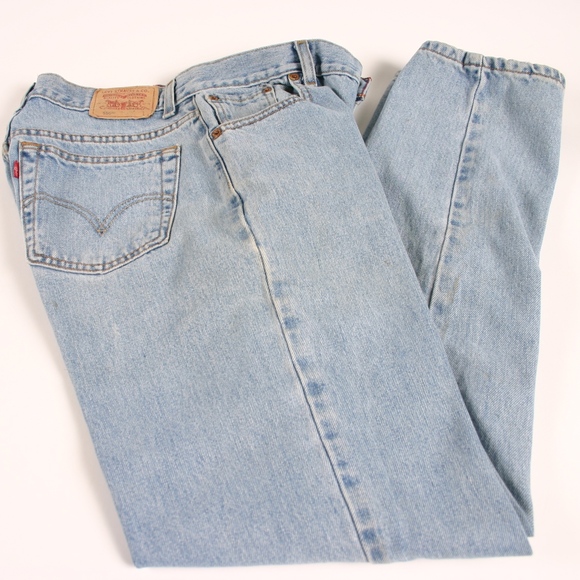 Levi's Denim - Levi's Mom jeans 550 tapered legs high waisted 10